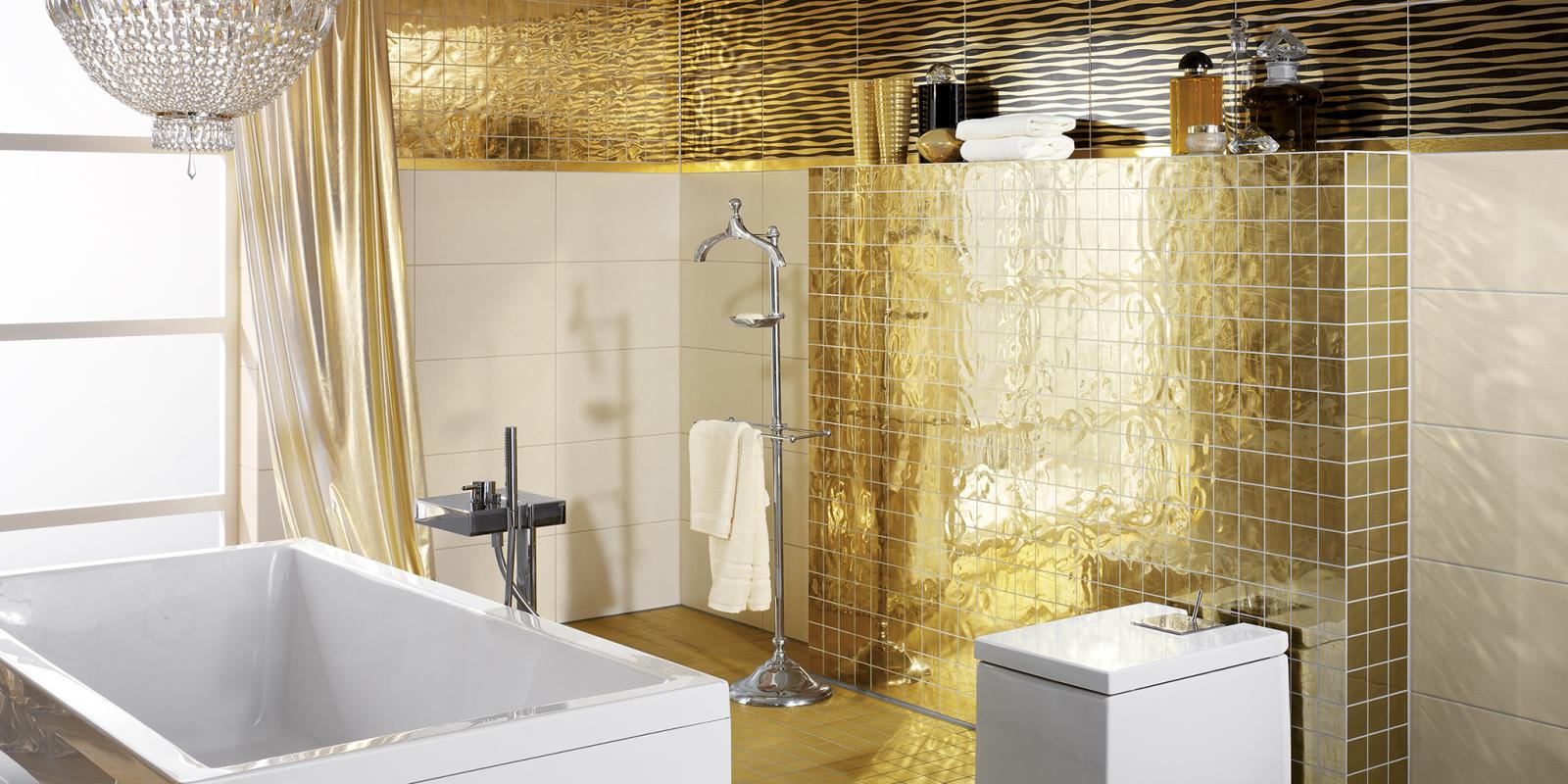 Gold Tiles by Steuler