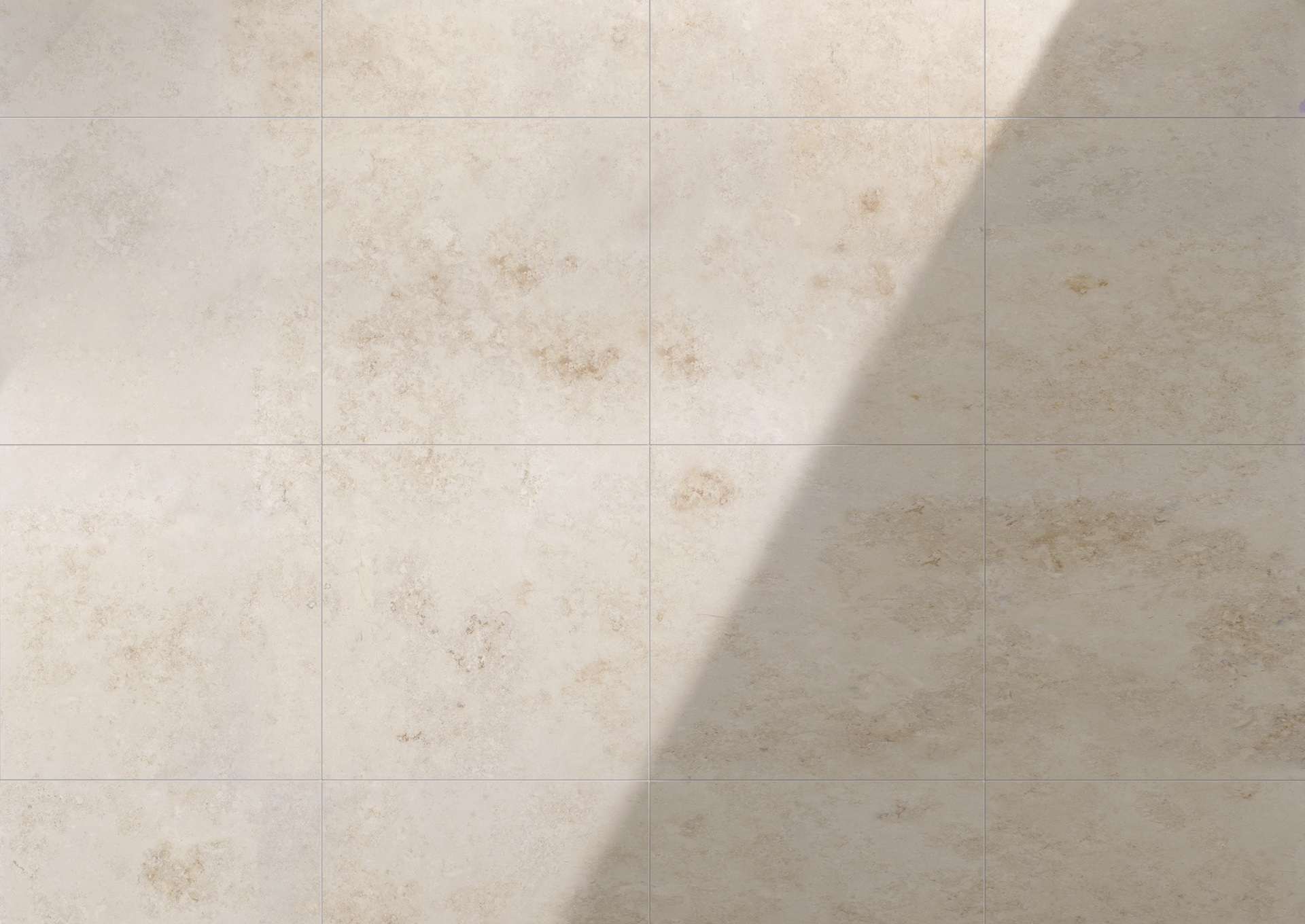 Limestone beige 75x75 flooring
