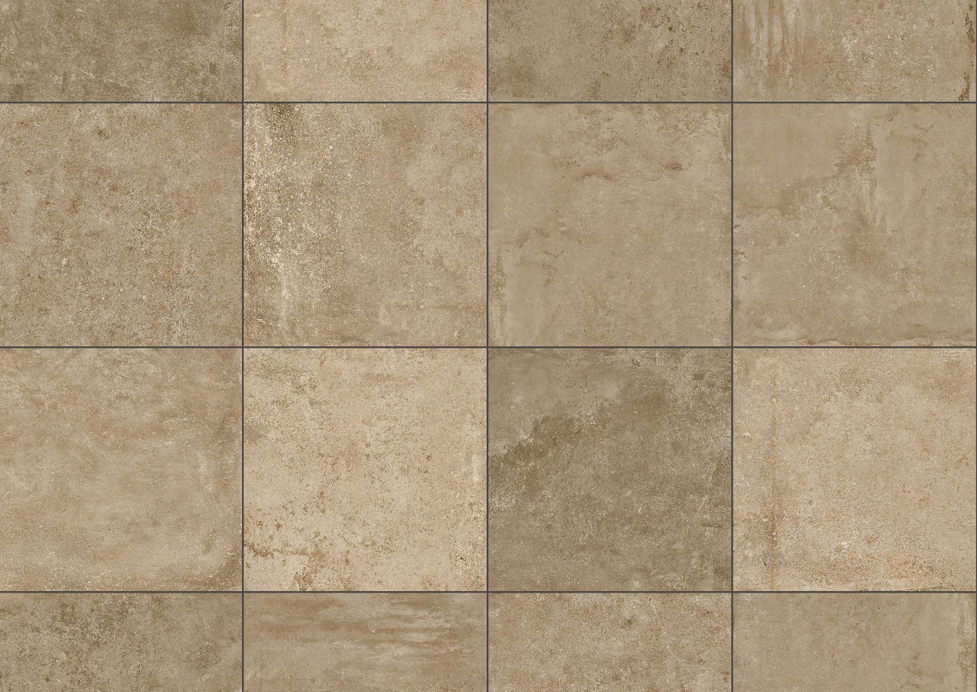 Trail taupe 60x60 2cm outdoor flooring