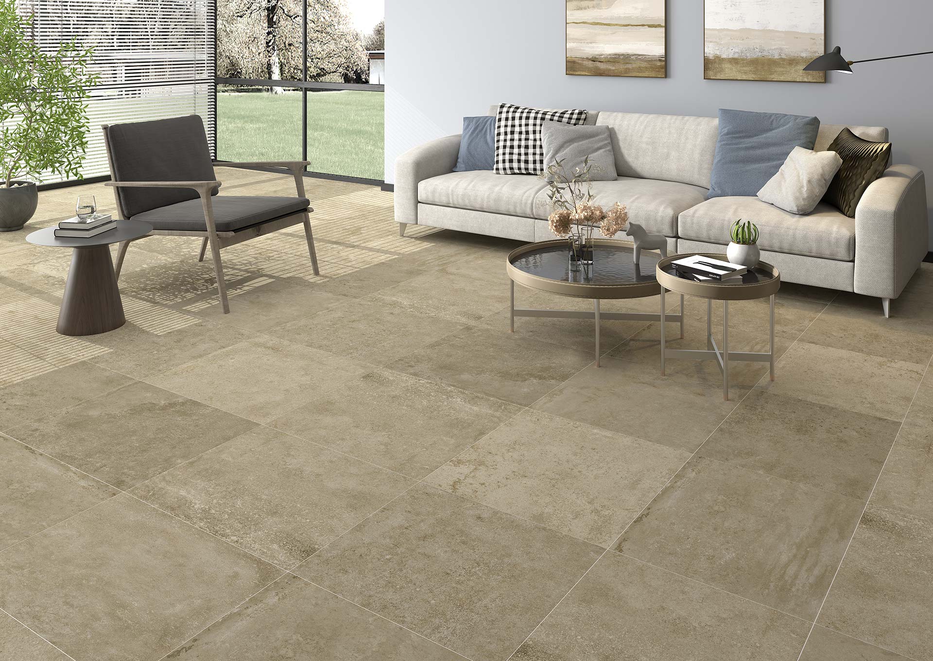 Trail taupe 60x60 porcelain gres