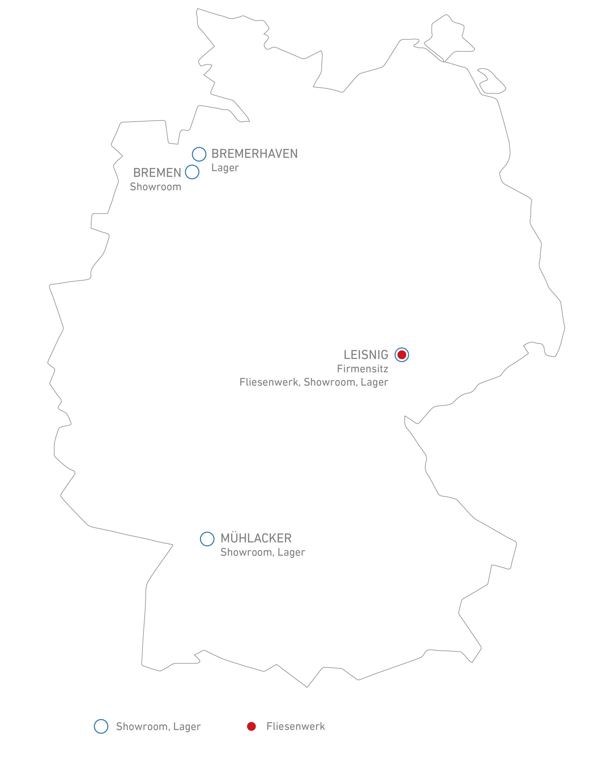Standorte Panariagroup Deutschland